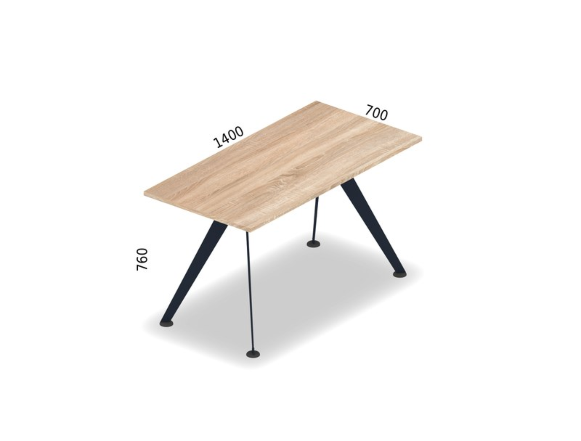 Biurko V3-7 1400x700x760h | Meble DUO v3 7