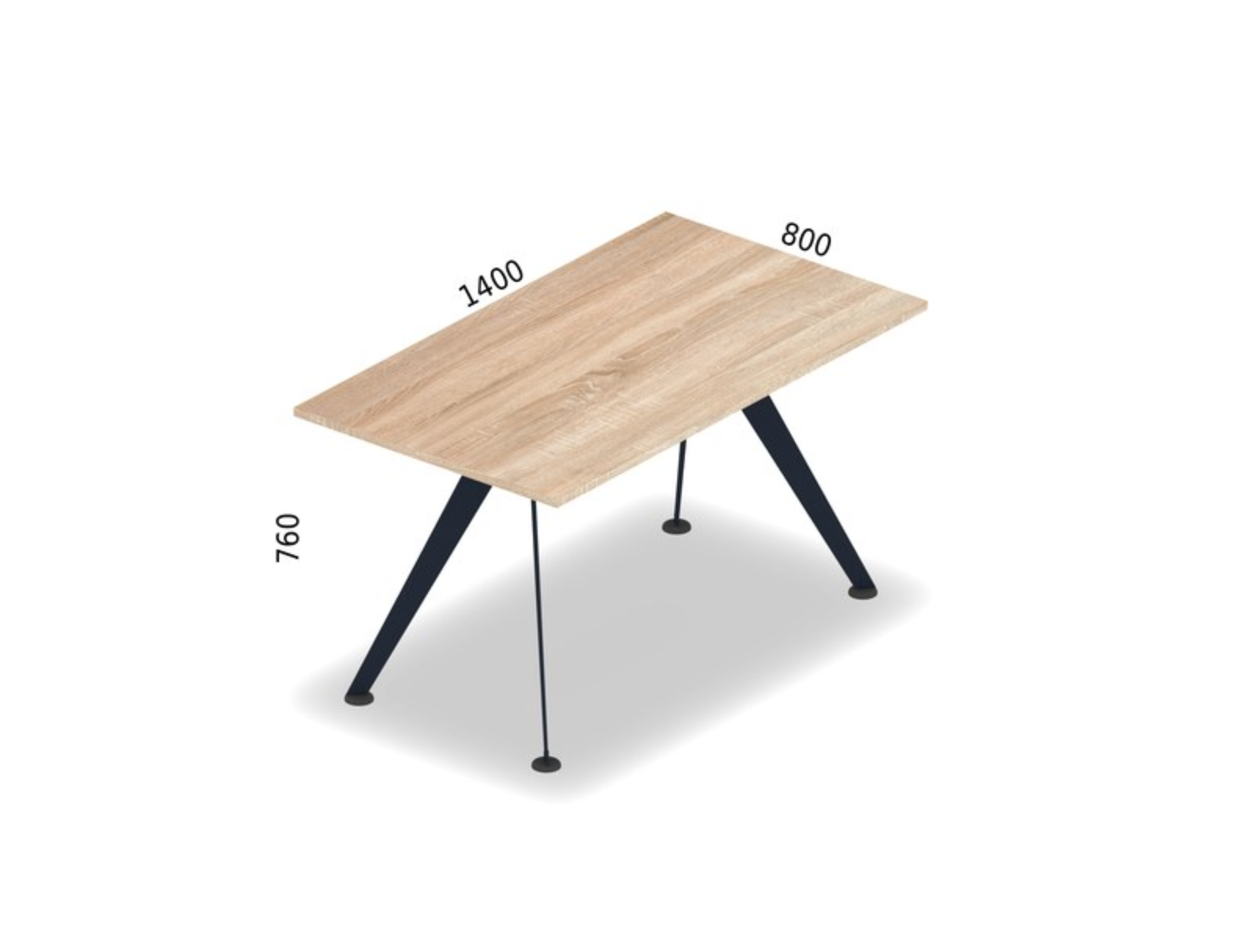 Biurko V3-8 1400x800x760h | Meble DUO v3 8