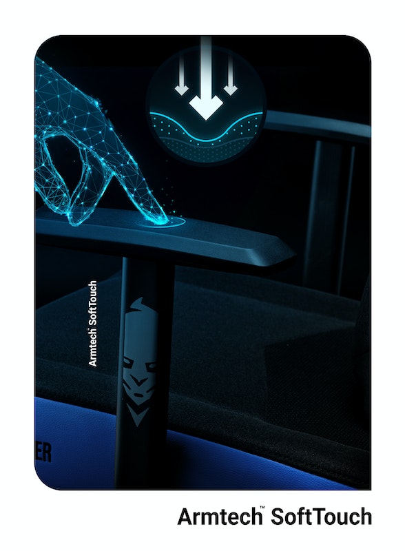 Fotel gamingowy Diablo X-Gamer 2.0 Normal Size: Cool water | Meble DUO 1306 2 fotel gamingowy diablo x gamer 2.0 normal size cool water