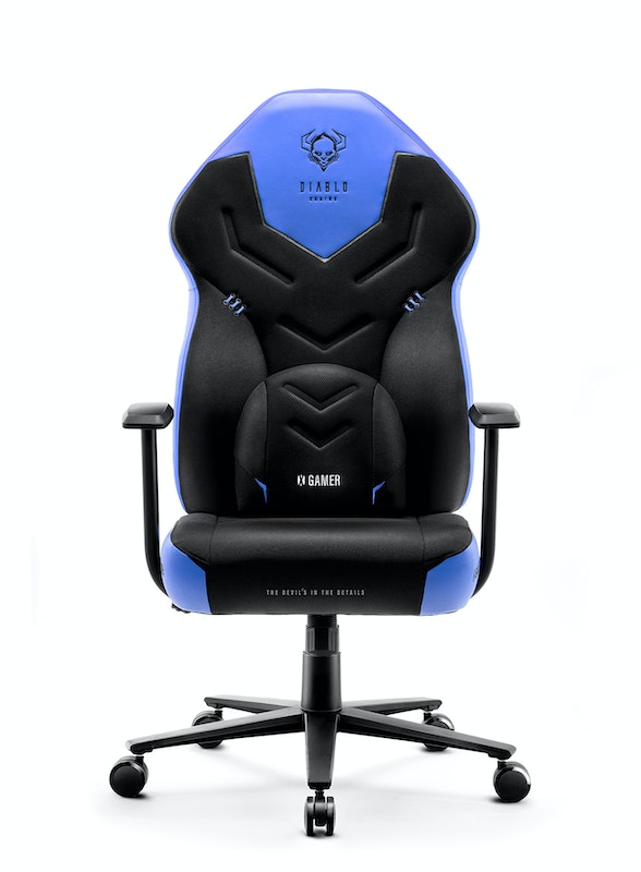 Fotel gamingowy Diablo X-Gamer 2.0 Normal Size: Cool water | Meble DUO 1338 2 fotel gamingowy diablo x gamer 2.0 normal size cool water