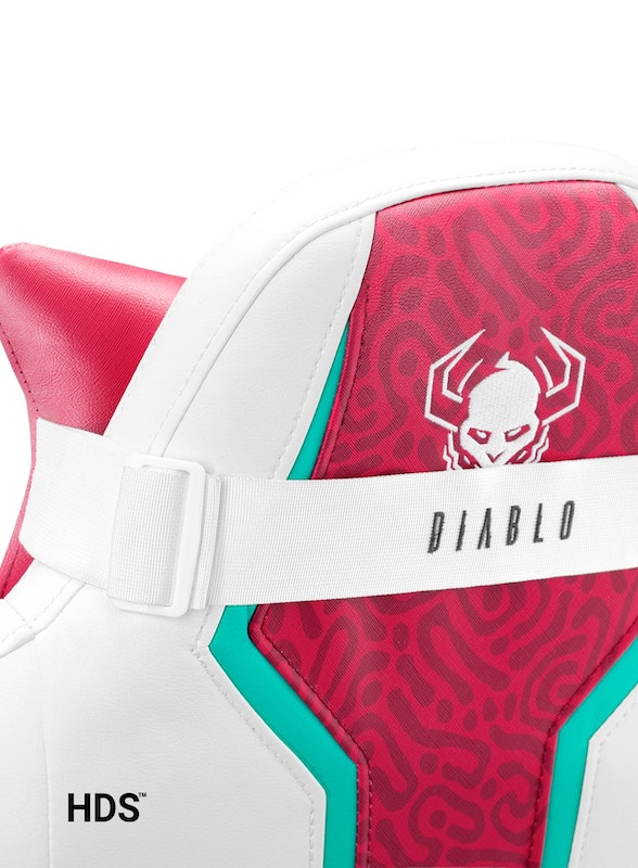 Fotel gamingowy dla dziecka Diablo X-One 2.0 Candy Rose Kids Size | Meble DUO 2788 2 fotel gamingowy dla dziecka diablo x one 2.0 candy rose kids size