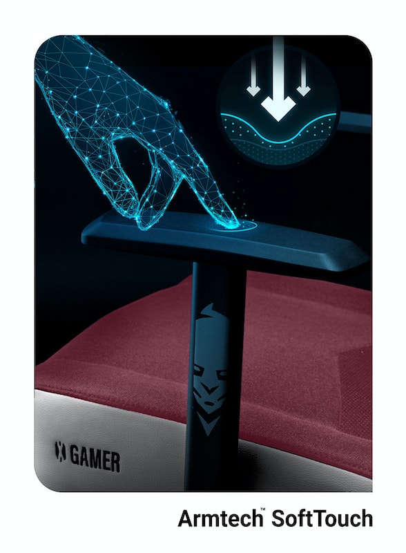 Fotel gamingowy Diablo X-Gamer 2.0 Normal Size: Marshmallow Pink | Meble DUO 3203 2 fotel gamingowy diablo x gamer 2.0 normal size marshmallow pink