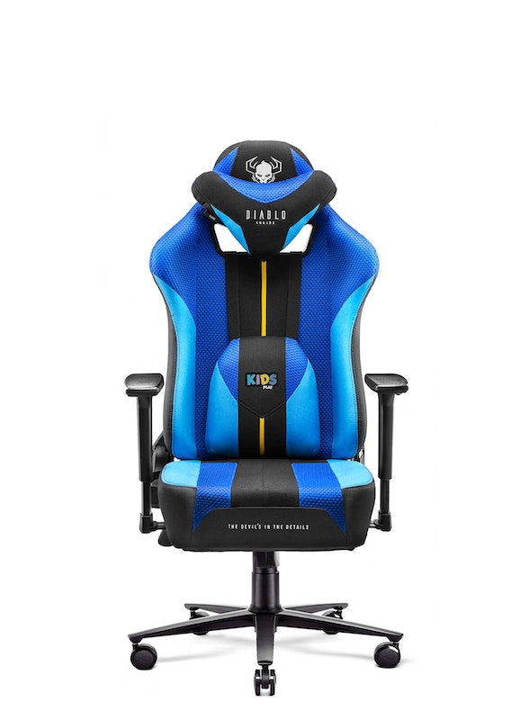 Krzesło do biurka dla dziecka Diablo X-Player 2.0 Frost Black Kids Size | Meble DUO 3340 2 krzeslo do biurka dla dziecka diablo x player 2.0 frost black kids size