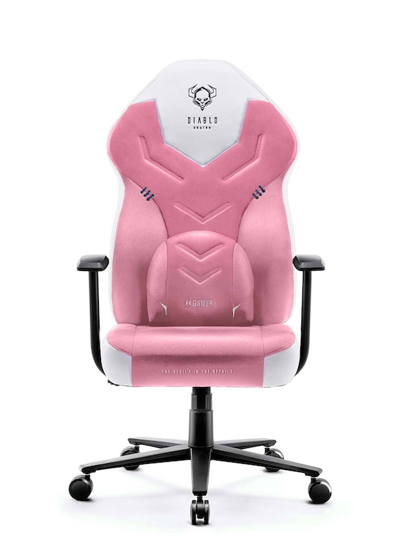Fotel gamingowy Diablo X-Gamer 2.0 Normal Size: Marshmallow Pink | Meble DUO 4059 2 fotel gamingowy diablo x gamer 2.0 normal size marshmallow pink
