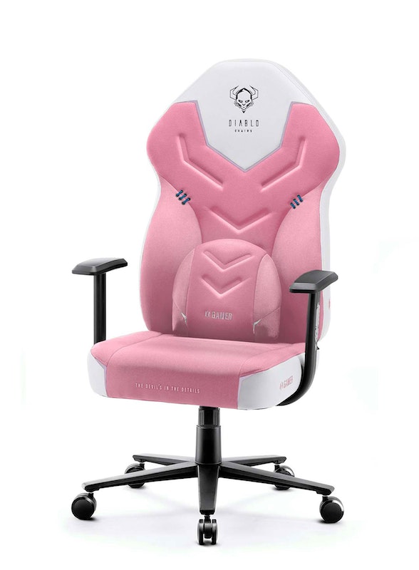 Fotel gamingowy Diablo X-Gamer 2.0 Normal Size: Marshmallow Pink | Meble DUO 4060 2 fotel gamingowy diablo x gamer 2.0 normal size marshmallow pink