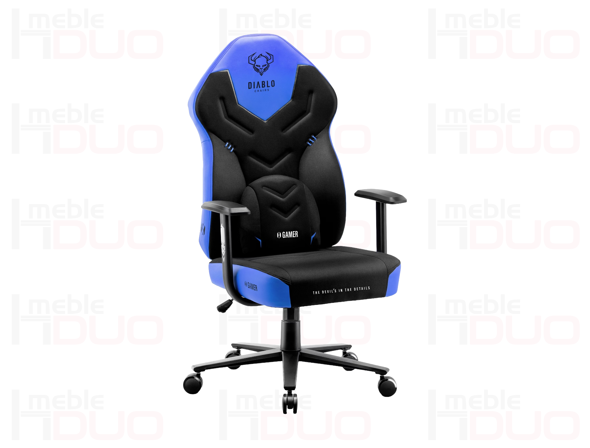 Fotel gamingowy Diablo X-Gamer 2.0 Normal Size: Cool water | Meble DUO Fotel gamingowy Diablo X Gamer 2.0 Normal Size Cool water