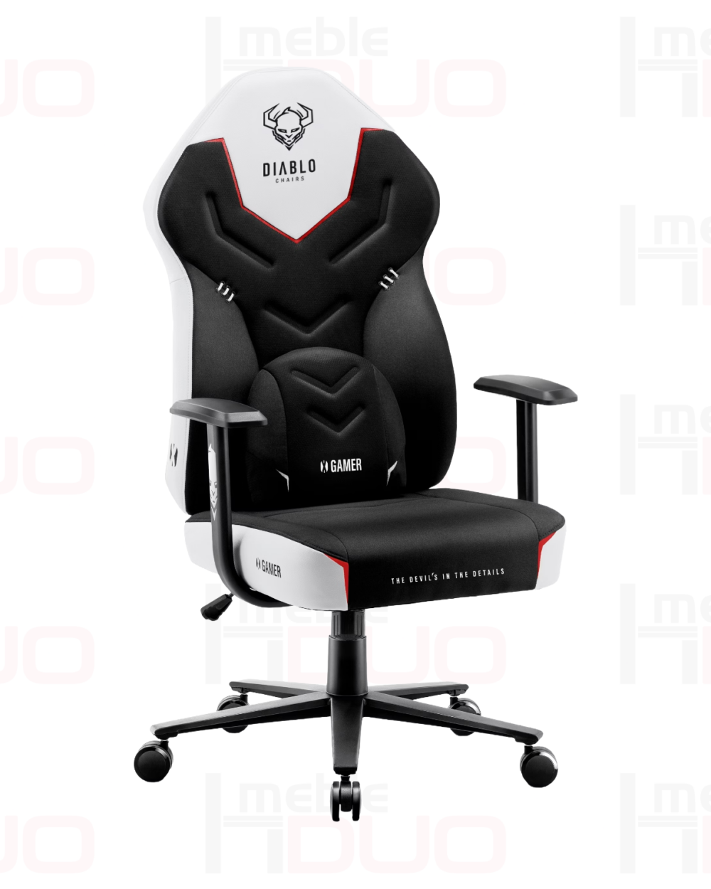 Promocje | Meble DUO Fotel gamingowy Diablo X Gamer 2.0 Normal Size Snow white