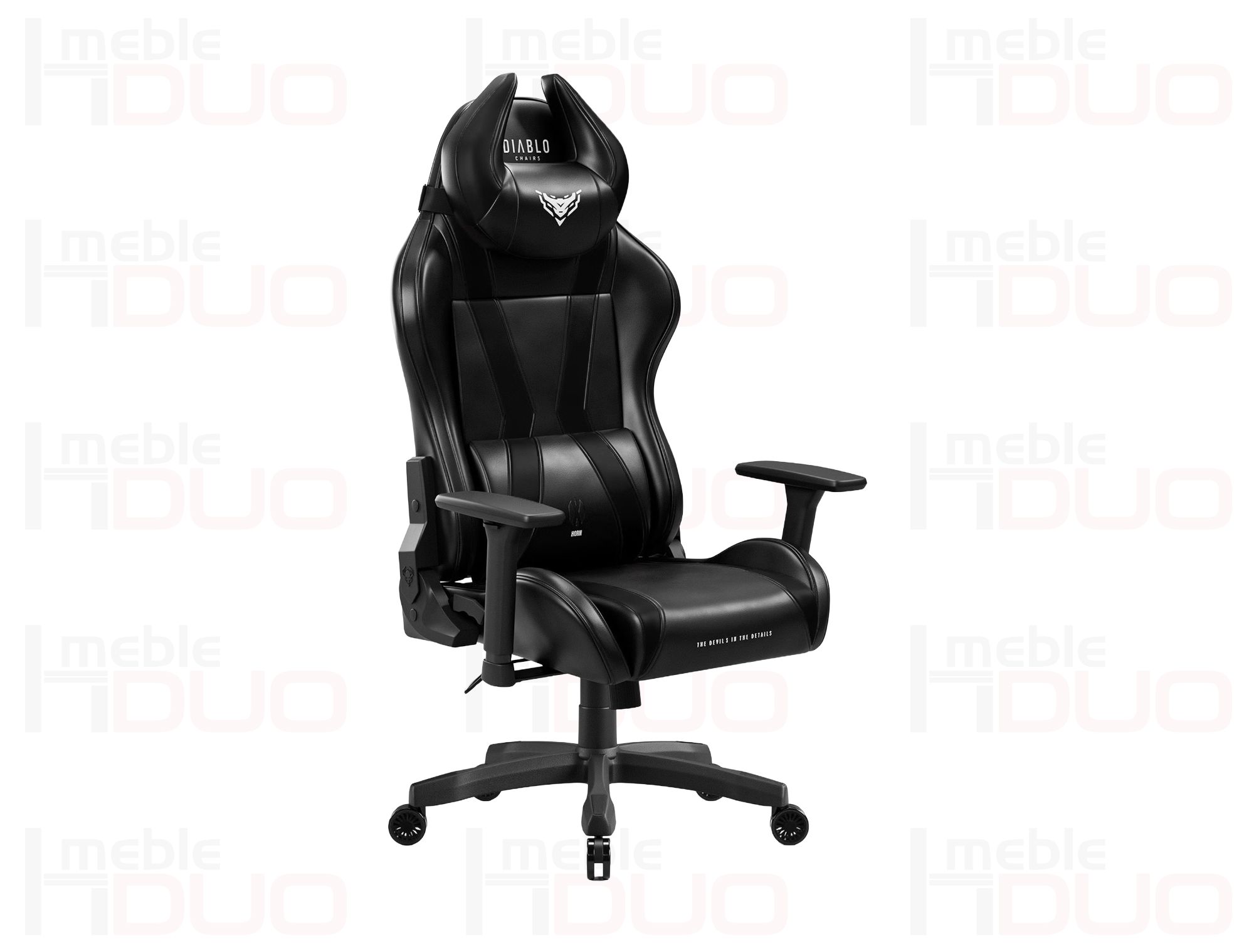 Fotel gamingowy Diablo X-Horn 2.0 King Size czarny | Meble DUO Fotel gamingowy Diablo X Horn 2.0 King Size czarny