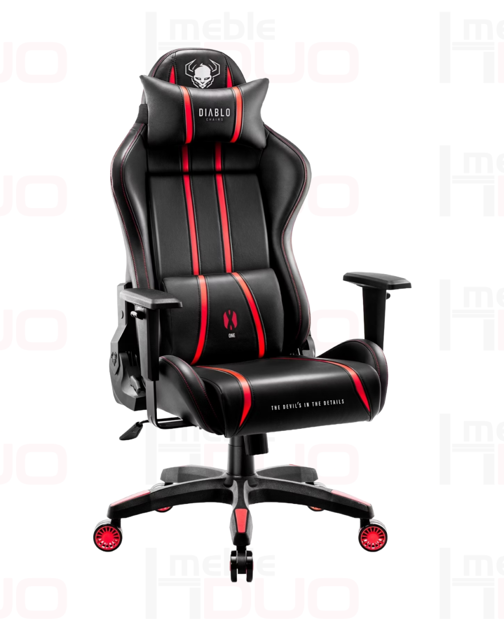 Promocje | Meble DUO Fotel gamingowy dla dziecka Diablo X One 2.0 czarno czerwony small Size