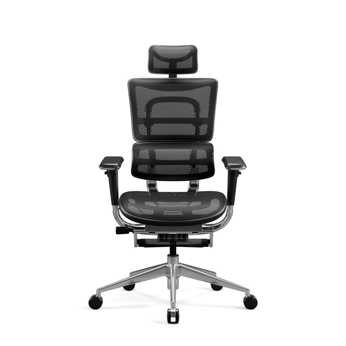 Fotel biurowy z podnóżkiem ergonomiczny czarny Normal Size: Diablo V-Master | Meble DUO V Master Packshot 01d24 1
