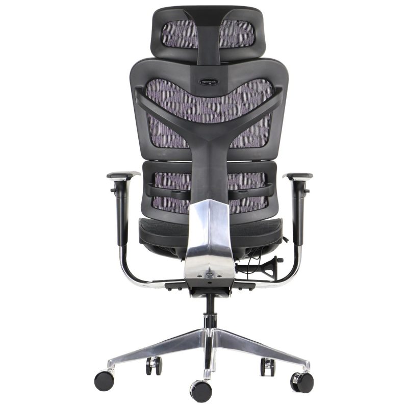 ErgoNew S7 - czarny  SIEDZISKO SIATKOWE - obrazek 4