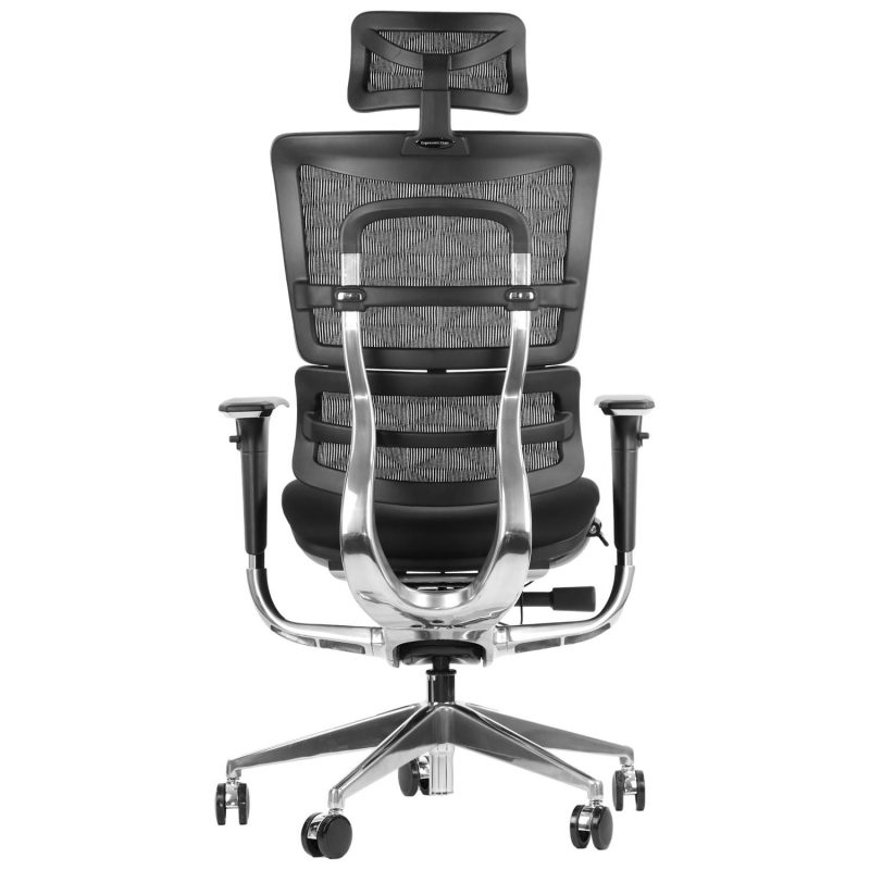 ErgoNew S8 - czarny  SIEDZISKO TKANINOWE - obrazek 4