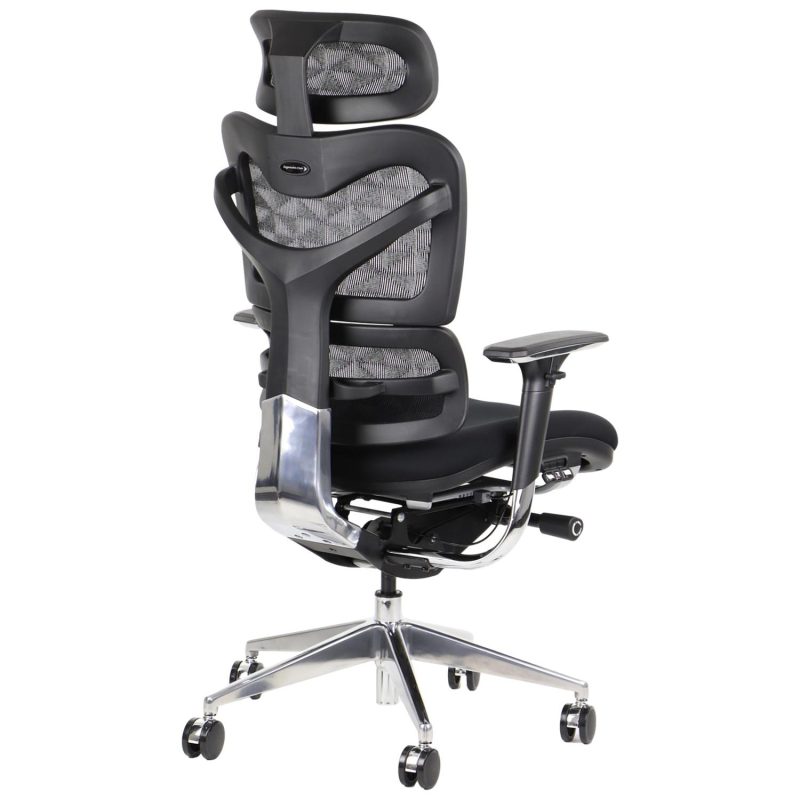 ErgoNew S7 - czarny  SIEDZISKO TKANINOWE - obrazek 5