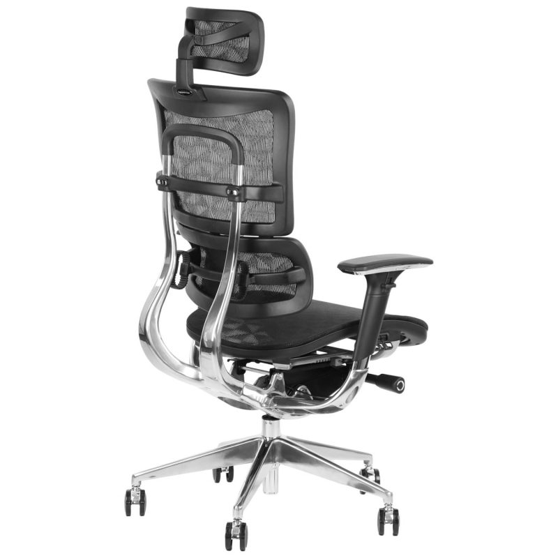 ErgoNew S8 - czarny  SIEDZISKO SIATKOWE - obrazek 5