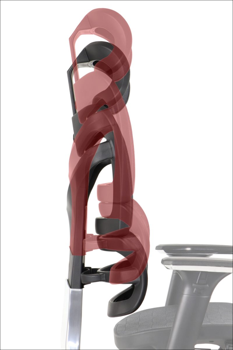ErgoNew S7 - czarny  SIEDZISKO SIATKOWE - obrazek 17