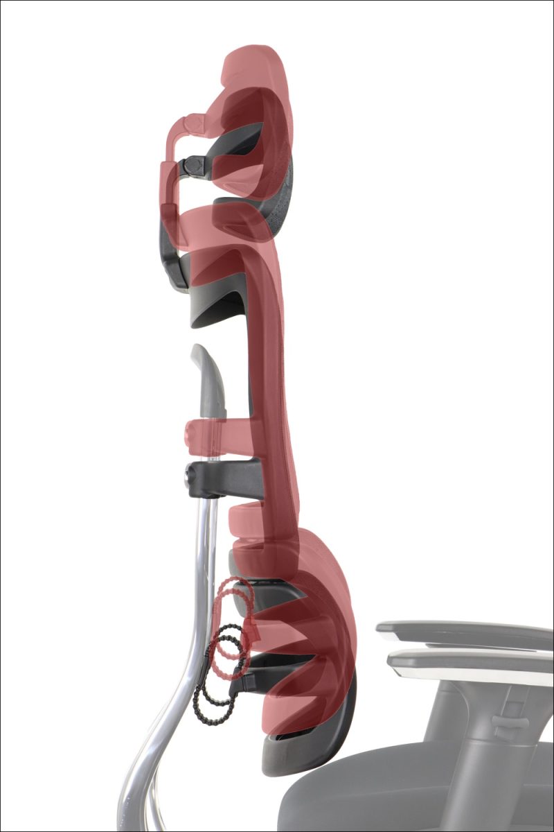 ErgoNew S8 - czarny  SIEDZISKO TKANINOWE - obrazek 14