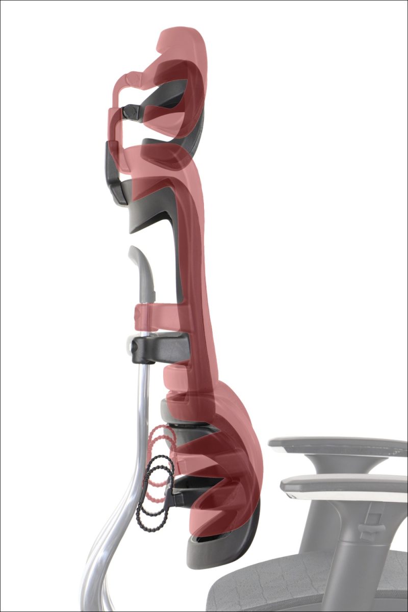 ErgoNew S8 - czarny  SIEDZISKO SIATKOWE - obrazek 17