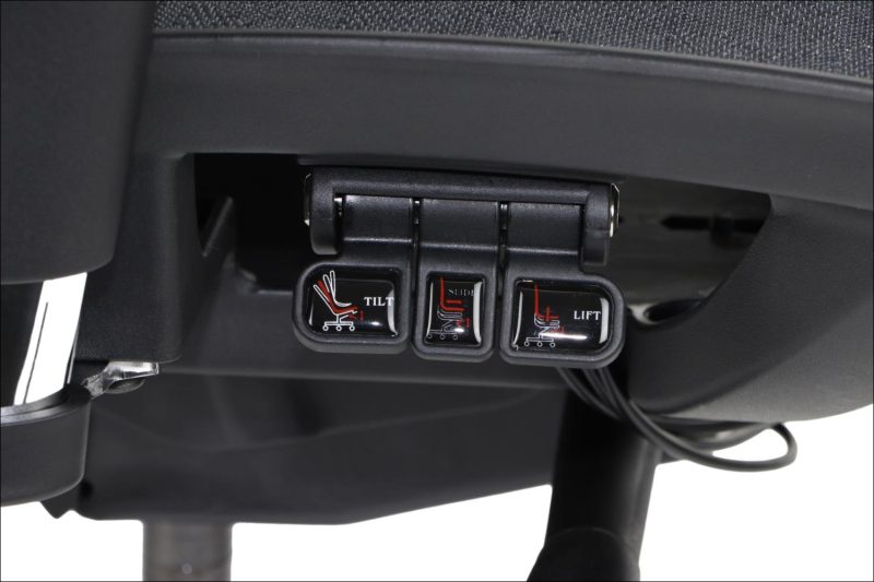 ErgoNew S1A - czarny  SIEDZISKO TKANINOWE - obrazek 10