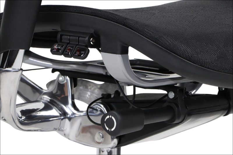 ErgoNew S8 - czarny  SIEDZISKO SIATKOWE - obrazek 9