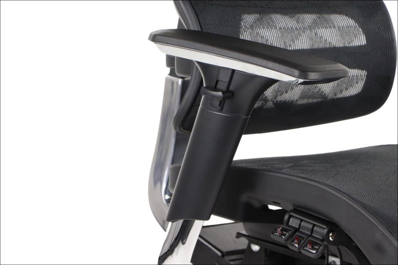 ErgoNew S7 - czarny  SIEDZISKO SIATKOWE - obrazek 11