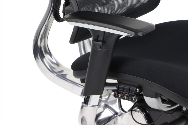 ErgoNew S8 - czarny  SIEDZISKO TKANINOWE - obrazek 12
