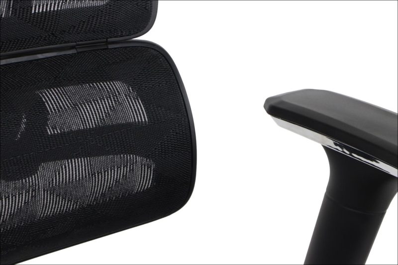 ErgoNew S8 - czarny  SIEDZISKO SIATKOWE - obrazek 11
