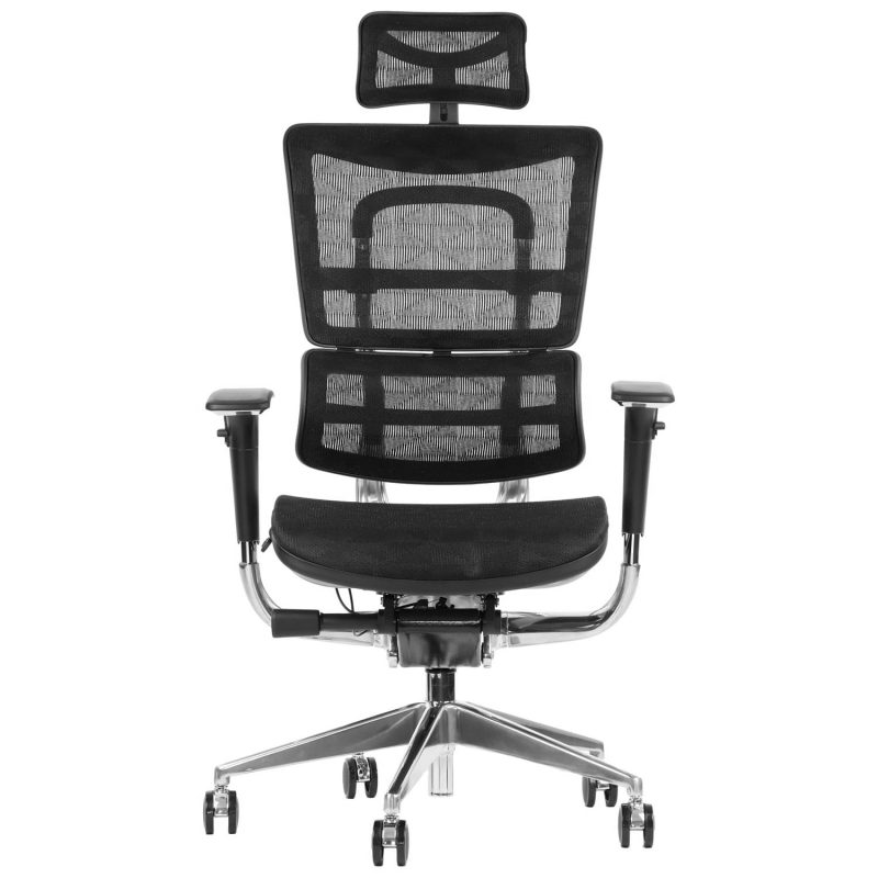 ErgoNew S8 - czarny  SIEDZISKO SIATKOWE - obrazek 3