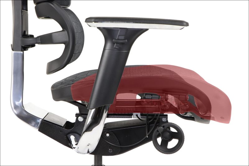 ErgoNew S7 - czarny  SIEDZISKO SIATKOWE - obrazek 19