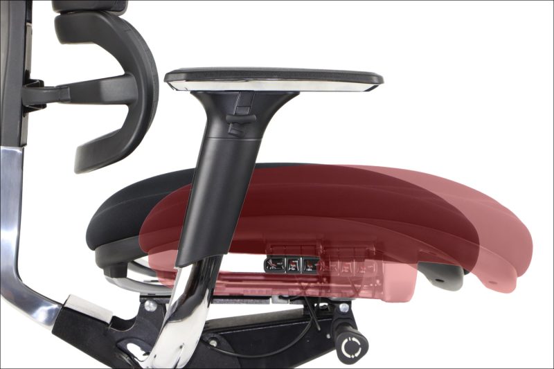 ErgoNew S7 - czarny  SIEDZISKO TKANINOWE - obrazek 19