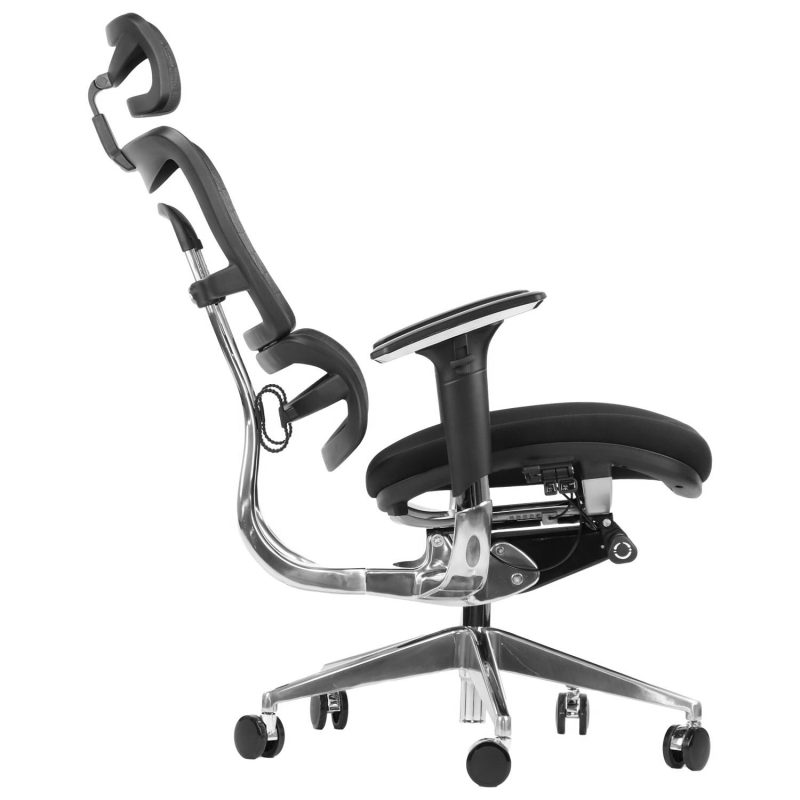 ErgoNew S8 - czarny  SIEDZISKO TKANINOWE - obrazek 7