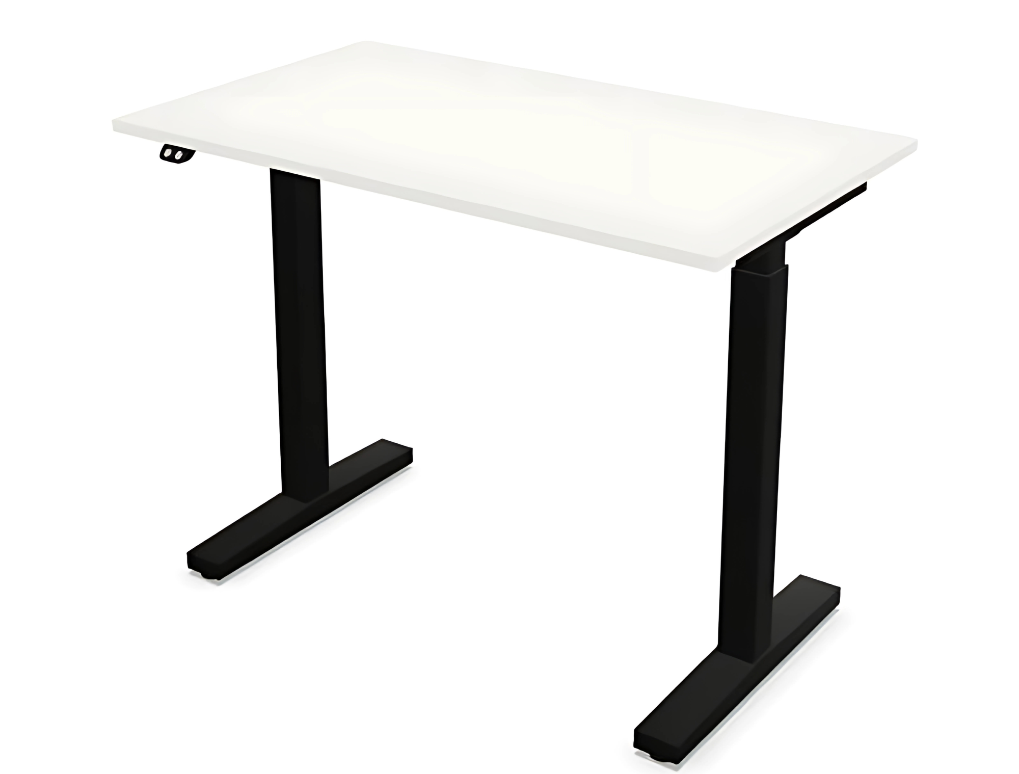 BIURKO eUP2 T-LEG RC z elektryczną regulacją wysokości 160×60 | Meble DUO eup 120x70 1