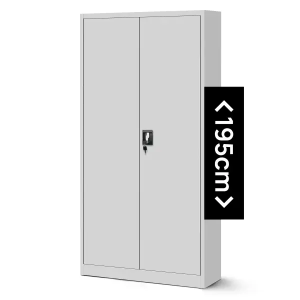 Biurowa szafa metalowa na akta JAN H 900 x 1950 x 400mm