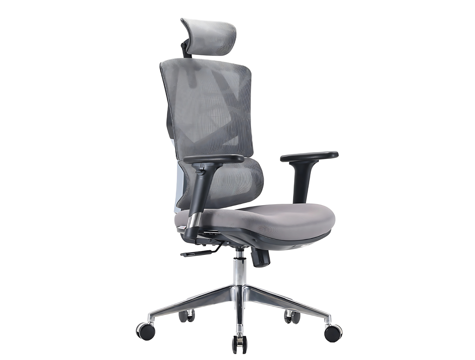 Fotel ergonomiczny ANGEL biurowy obrotowy Dakota 2.0 Grafitowy 150kg