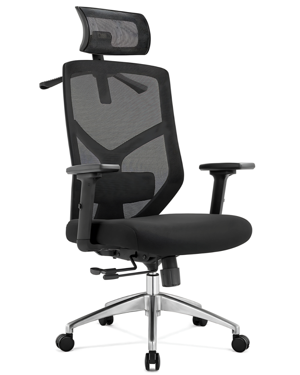 Fotel biurowy ergonomiczny Rosa 2.0 czarny ANGEL 150kg