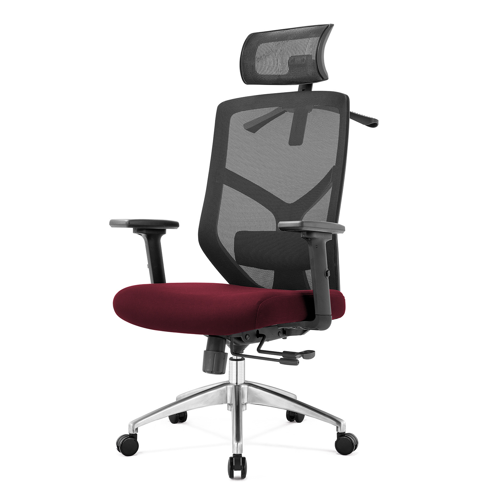 Fotel biurowy ergonomiczny Rosa czarny ANGEL 150 kg KOLOR - obrazek 2