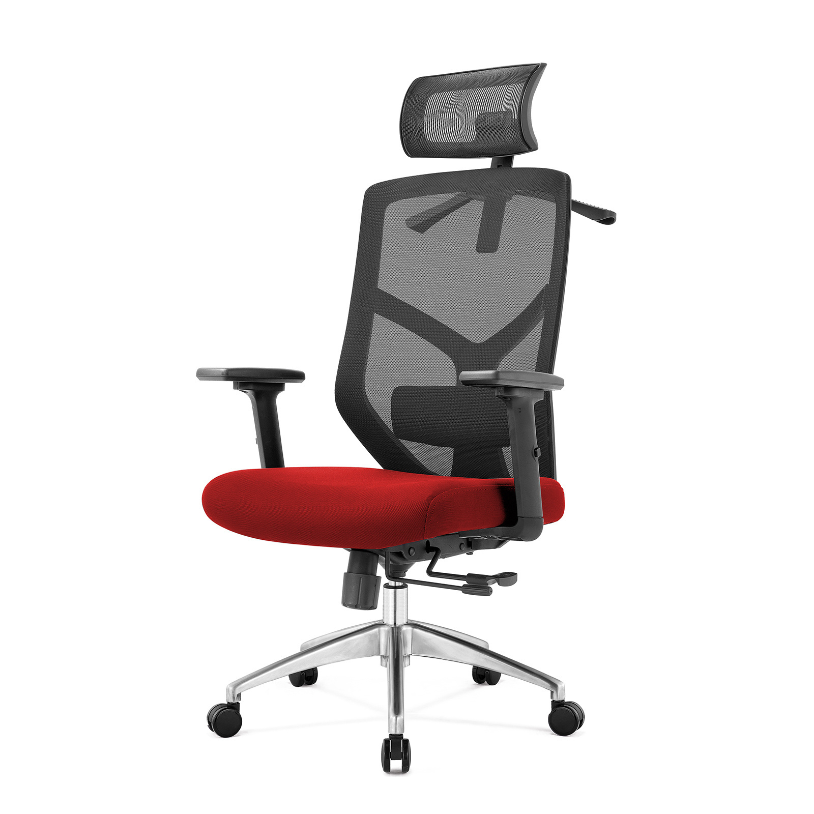 Fotel biurowy ergonomiczny Rosa czarny ANGEL 150 kg KOLOR - obrazek 4