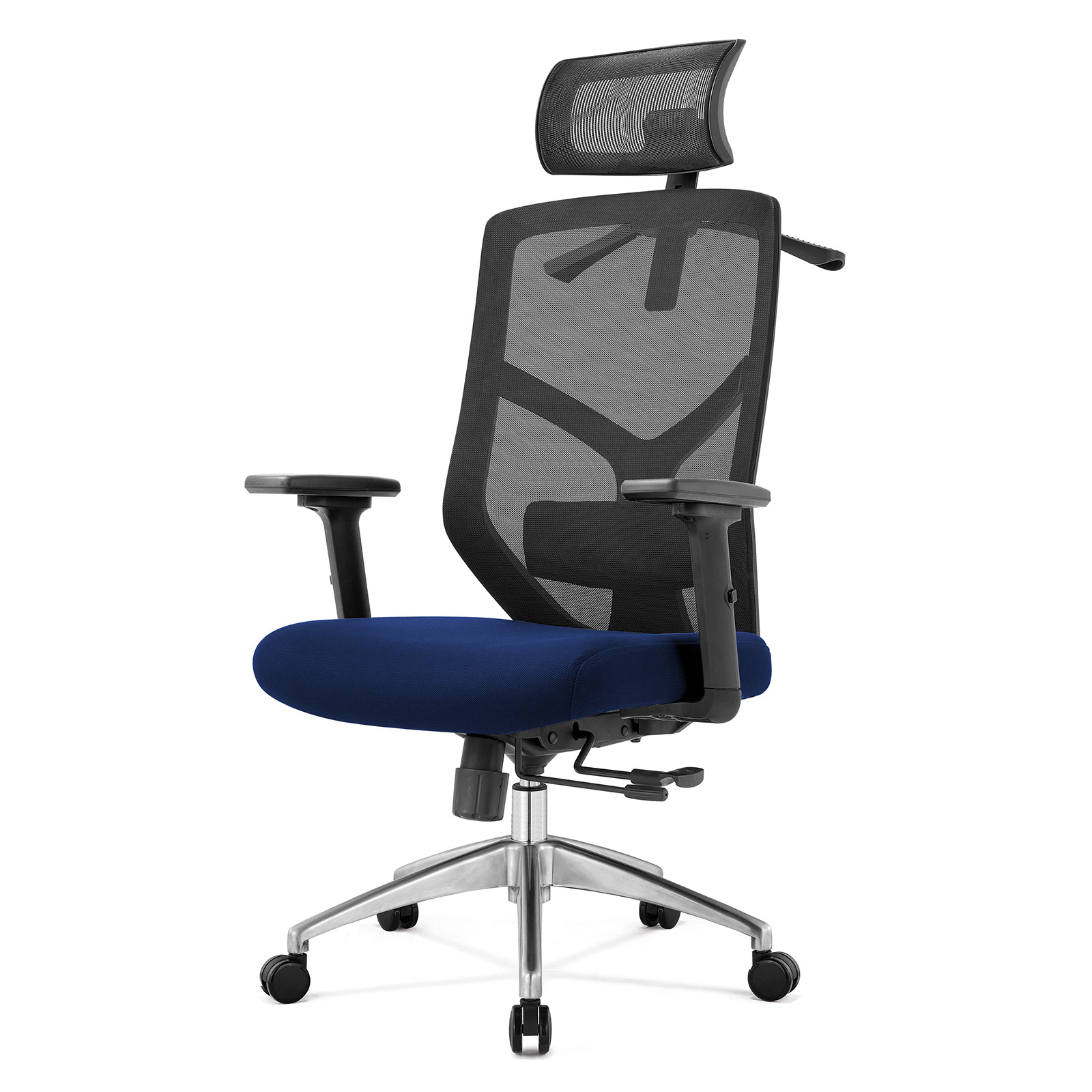 Fotel biurowy ergonomiczny Rosa czarny ANGEL 150 kg KOLOR - obrazek 5
