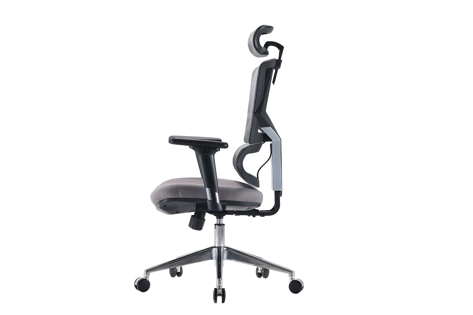 Fotel ergonomiczny ANGEL biurowy obrotowy Dakota 2.0 Grafitowy 150kg - obrazek 4