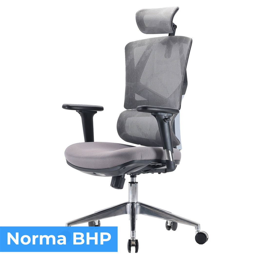 Fotel ergonomiczny ANGEL biurowy obrotowy Dakota 2.0 Grafitowy 150kg - obrazek 9
