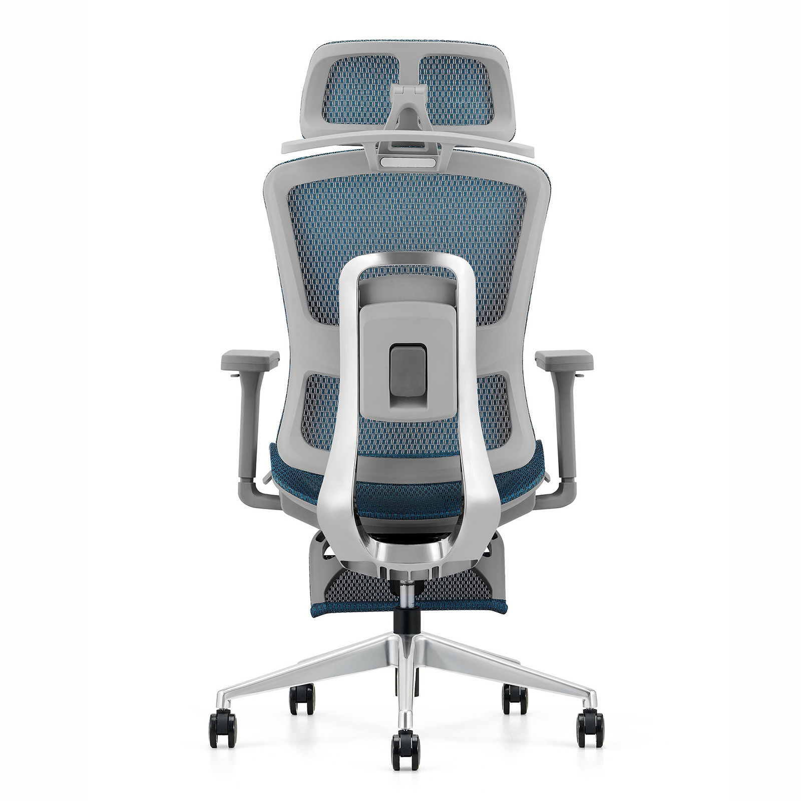 Fotel ergonomiczny ANGEL biurowy obrotowy Homer z podnóżkiem 150kg - obrazek 3