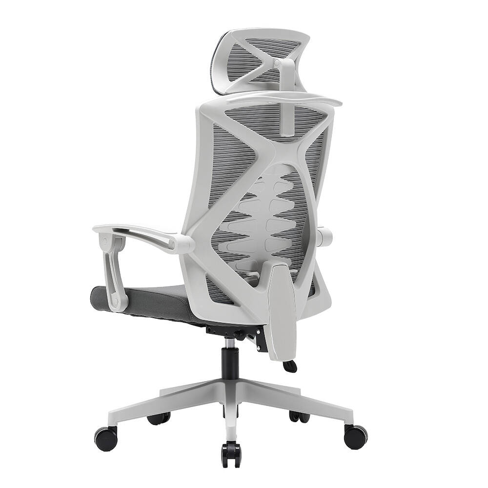 Fotel ergonomiczny ANGEL biurowy obrotowy Spino szary lub czarny 150kg - obrazek 3