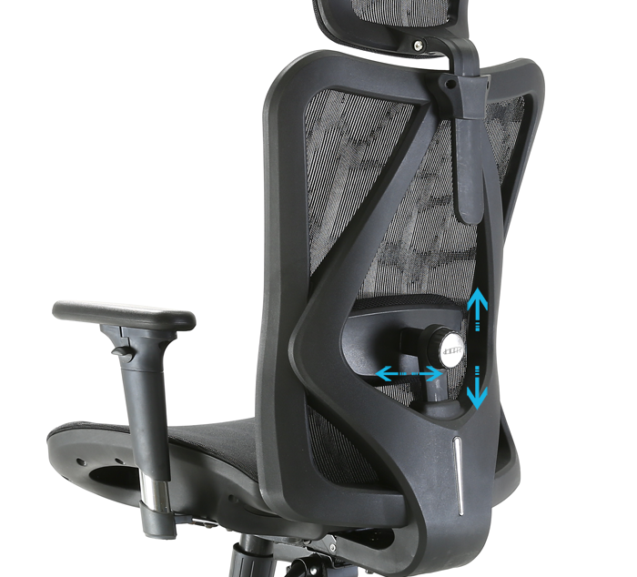 Fotel ergonomiczny ANGEL biurowy obrotowy kalistO 150kg - obrazek 5