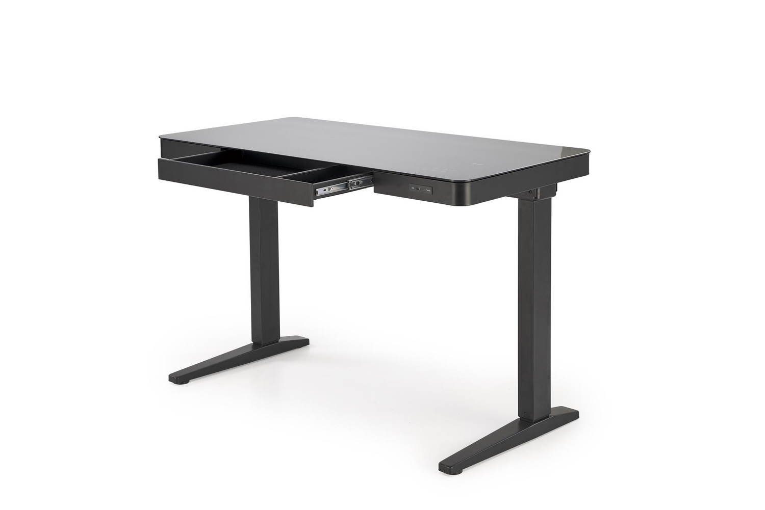 BIURKO REGULOWANE B-52 czarne - obrazek 6