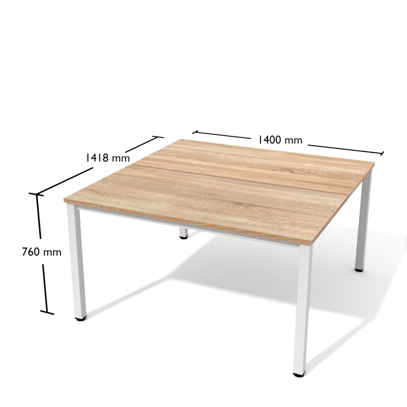 Biurko Btk11 1400 x 1418 x 760h | Meble DUO Btk11
