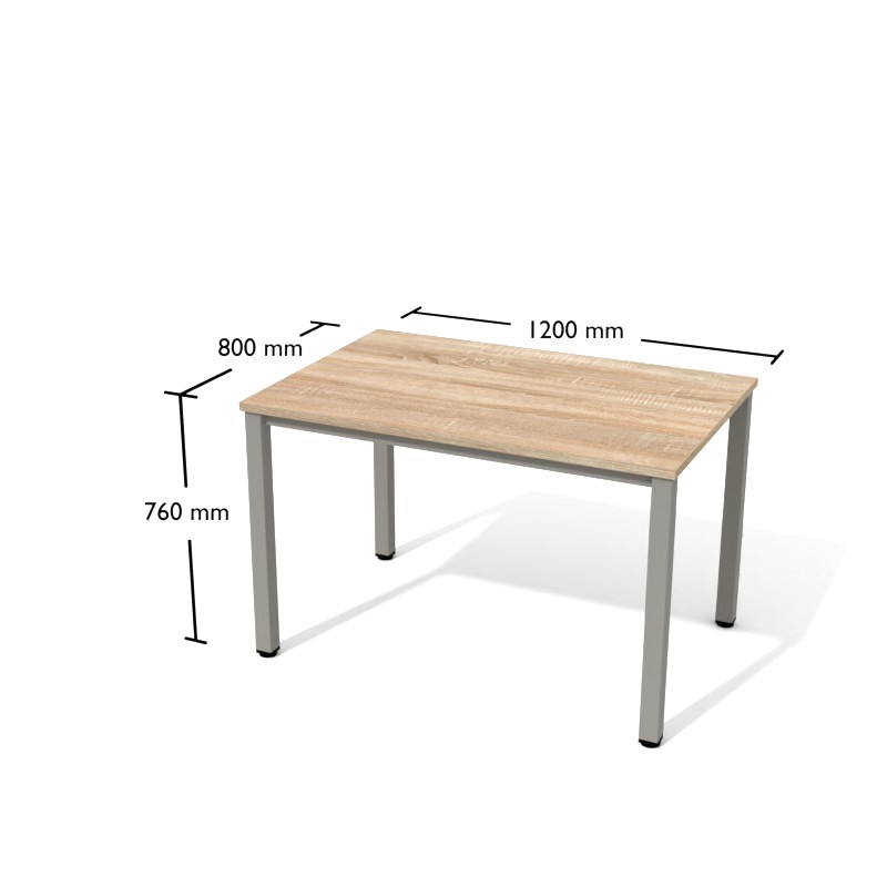 Biurko Tk3-8 1400 x 700 x 760h | Meble DUO Btk2 8 4
