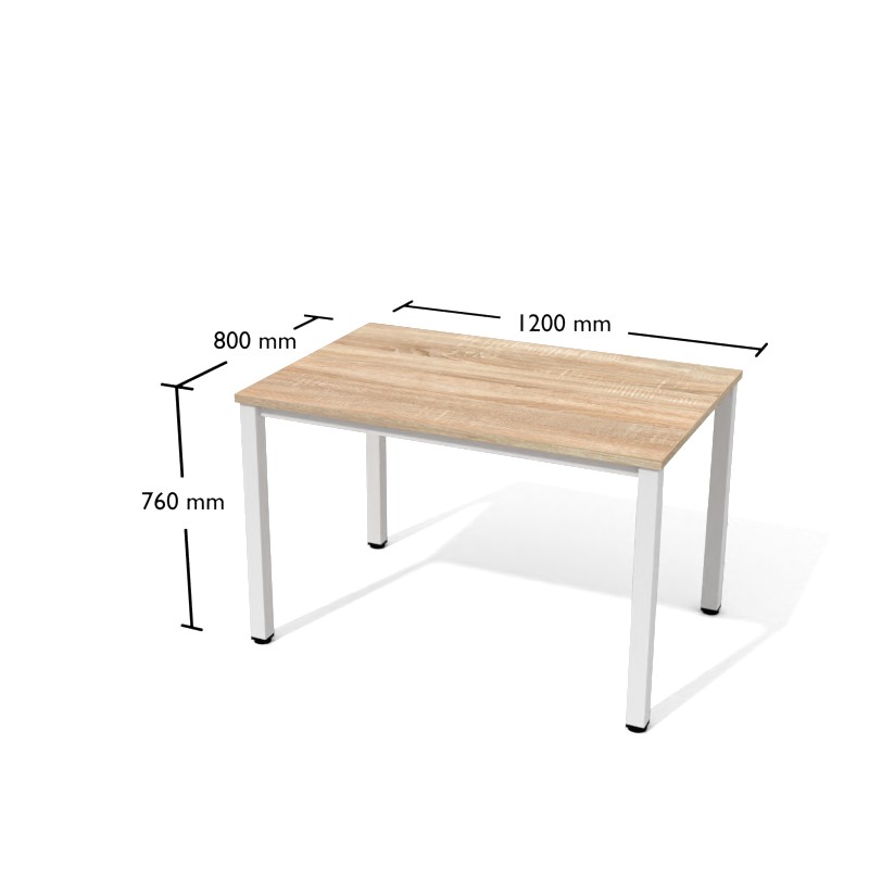 Biurko Tk3-8 1400 x 700 x 760h | Meble DUO Btk2 8 5