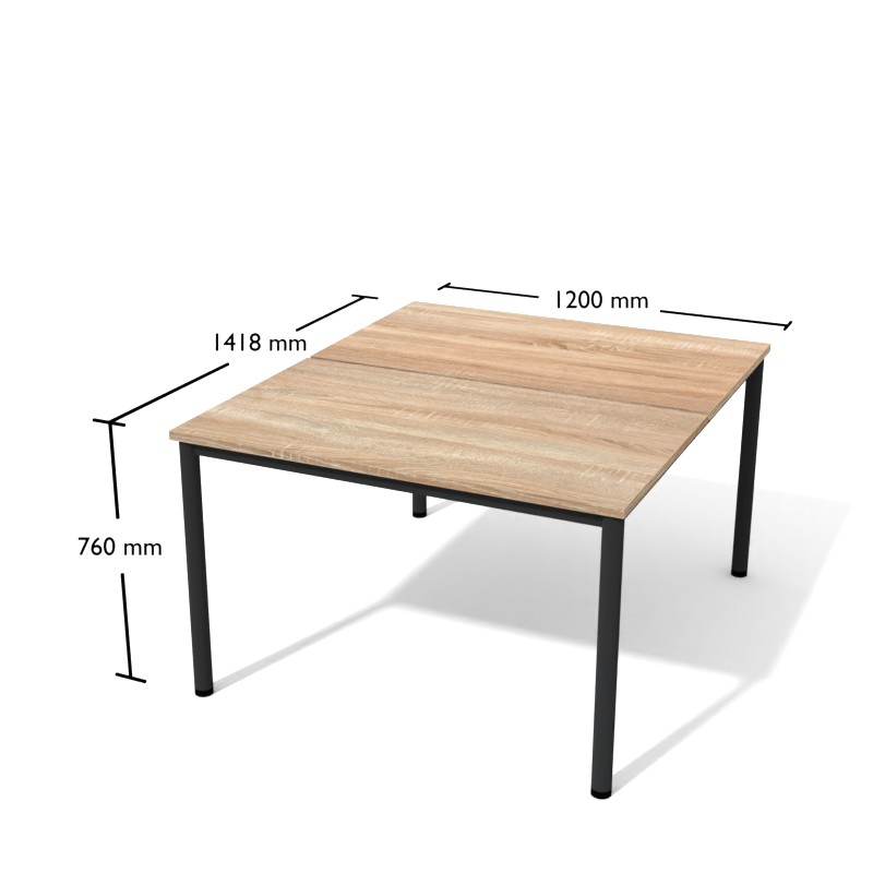 Biurko Bto10 1200 x 1418 x 760h | Meble DUO Bto10