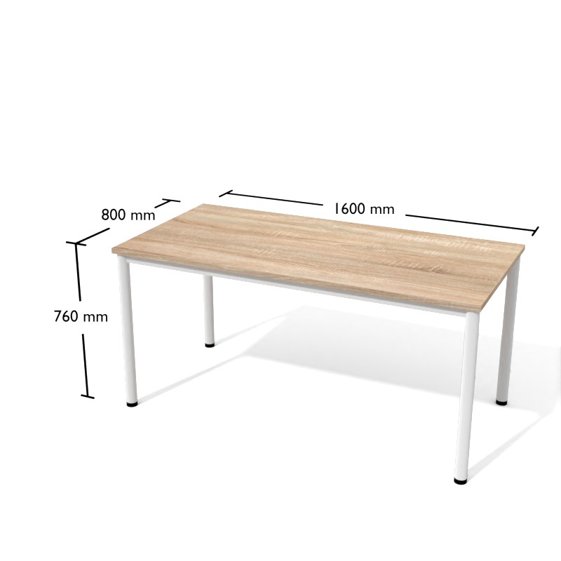Biurko To4-8 1600 x 800 x 760h | Meble DUO Bto4 8 1