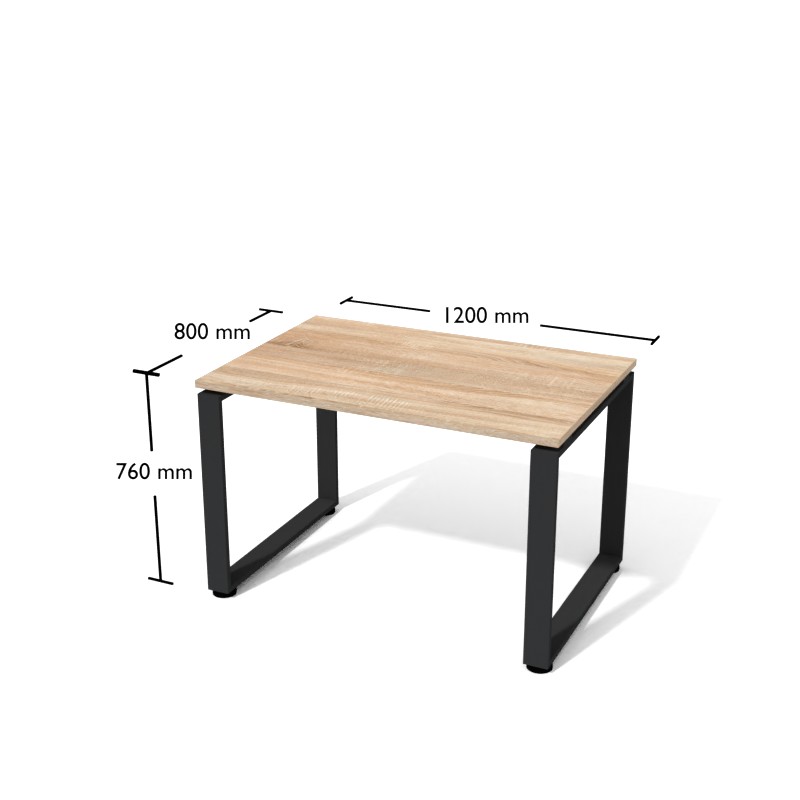 Biurko F2-8 1200 x 800 x 760h | Meble DUO XAR F2 8