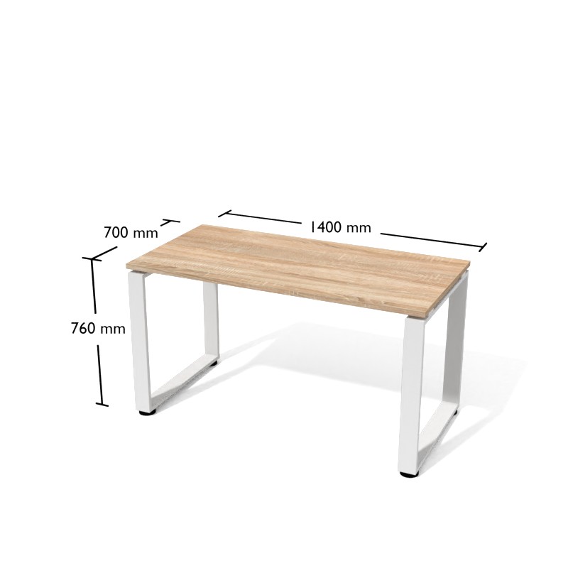 Biurko F3-7 1400 x 700 x 760h | Meble DUO XAR F3 7